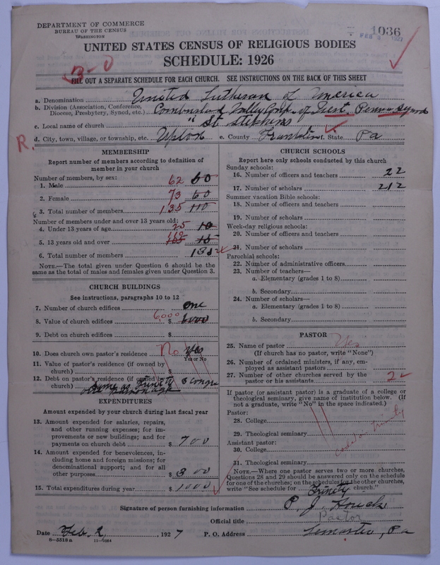 Scan of United Lutheran Church in America: 1036