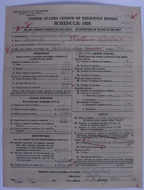 Scan of Evangelical Lutheran Synodical Conference of America: Evangelical Lutheran Synod of Missouri, Ohio, and Other States: 2211