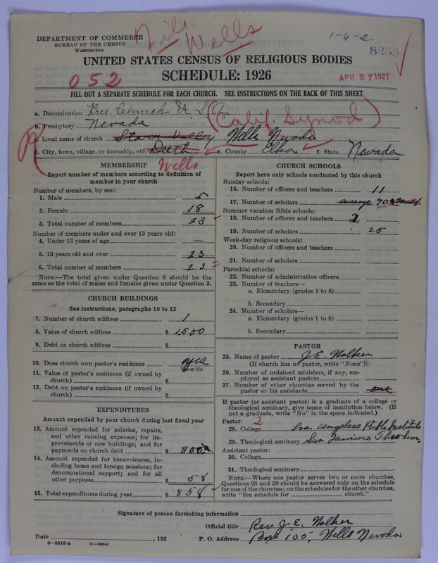 Scan of Presbyterian Church in the United States of America: 8255