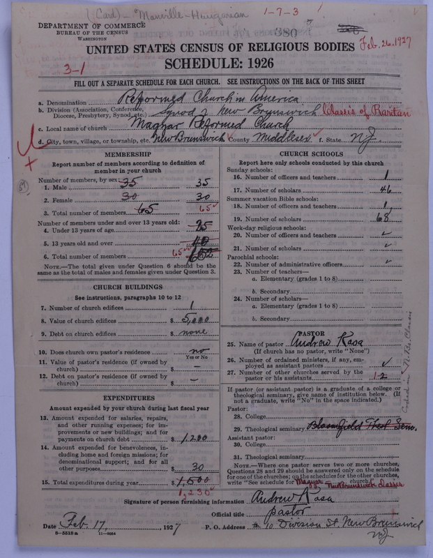 Scan of Reformed Church in America: 380
