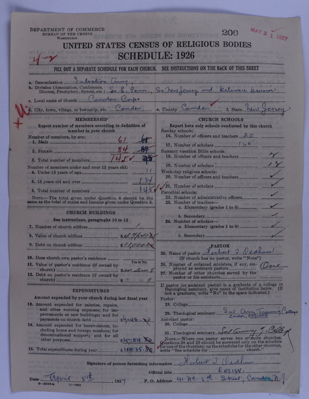 Scan of Salvation Army: 200