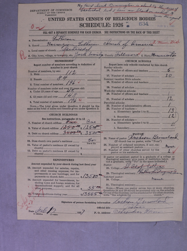 Scan of Norwegian Lutheran Church of America: 634