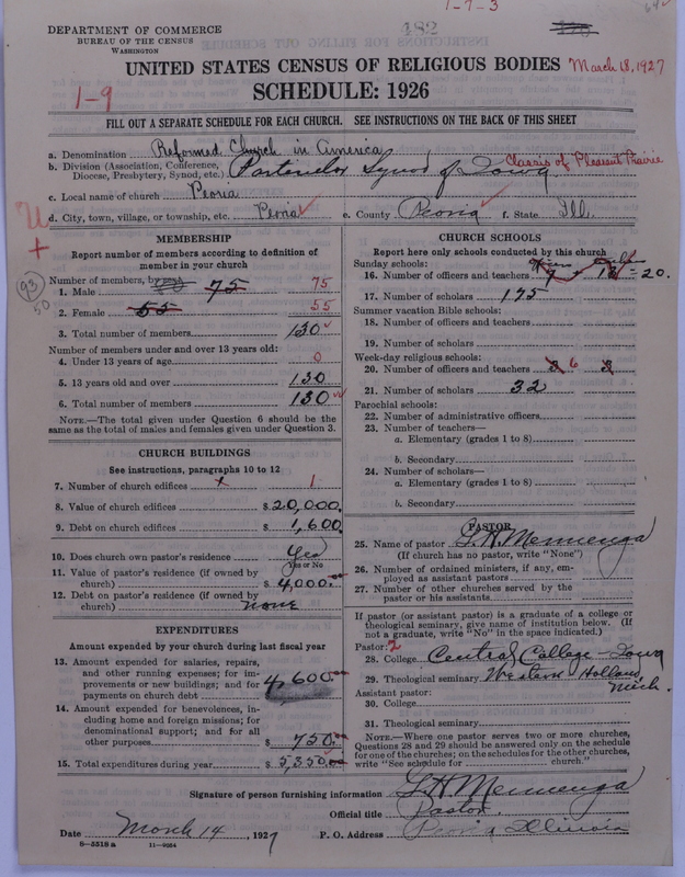Scan of Reformed Church in America: 482