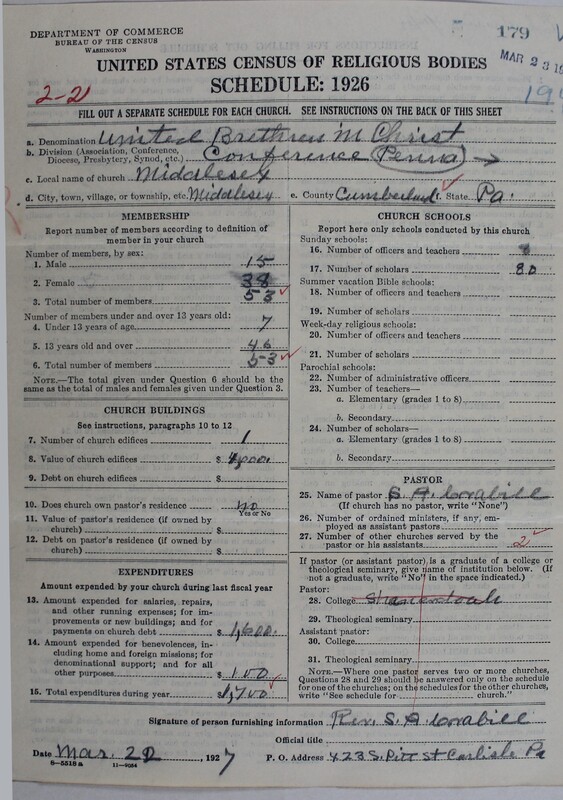 Scan of Church of the United Brethren in Christ: 179