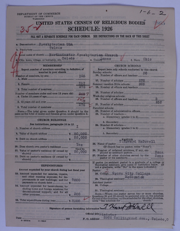 Scan of Presbyterian Church in the United States of America: 2865