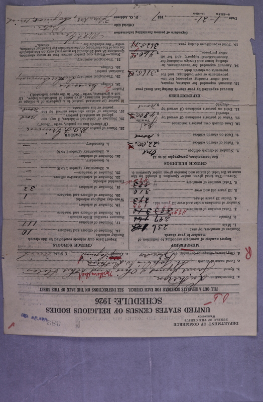 Scan of Synod of the Reformed Presbyterian Church of North America: 382