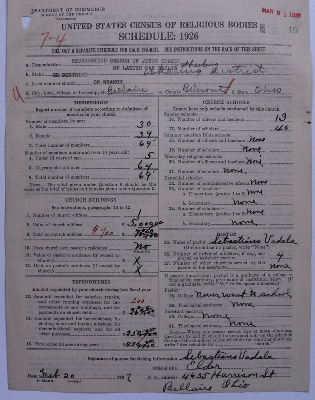 Scan of Reorganized Church of Jesus Christ of Latter Day Saints: 49