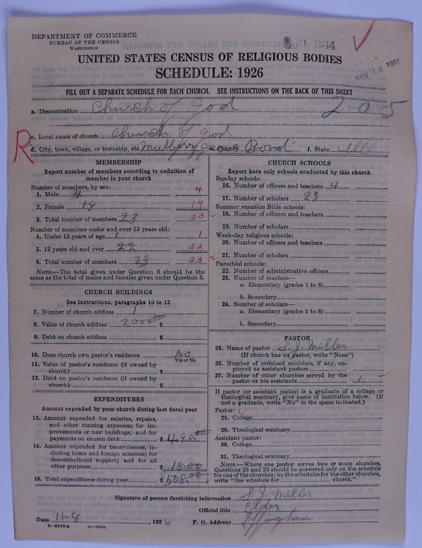 Scan of Church of God (Headquarters, Anderson, Ind.): 234