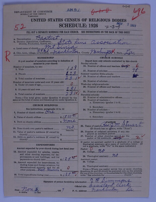 Scan of Landmark Baptist of America: 696