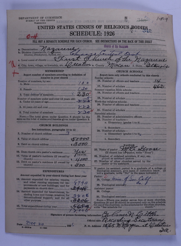 Scan of Church of the Nazarene: 342