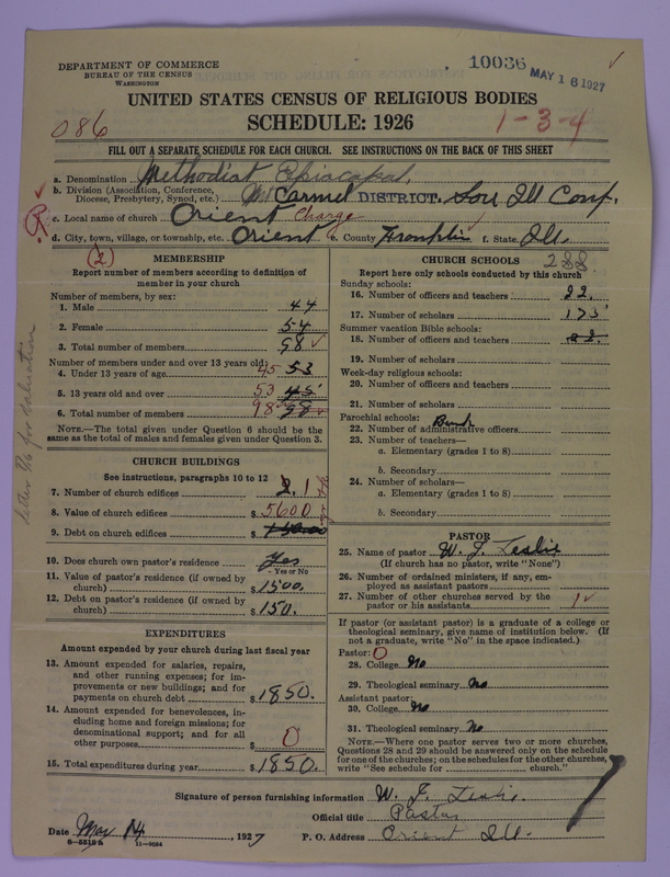 Scan of Methodist Episcopal Church: 10036