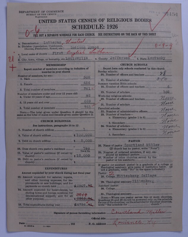 Scan of United Lutheran Church in America: 3454