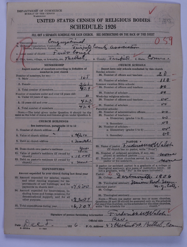 Scan of Congregational Churches: 1203