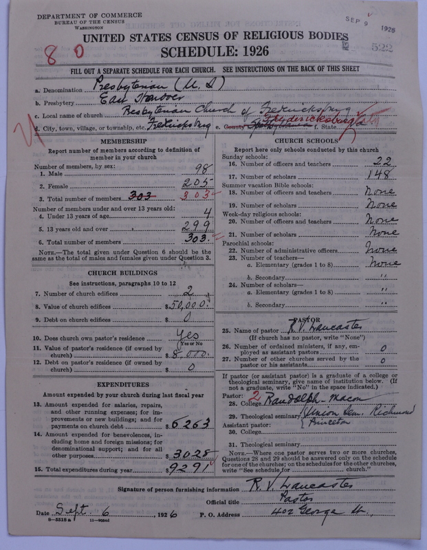Scan of Presbyterian Church in the United States: 522