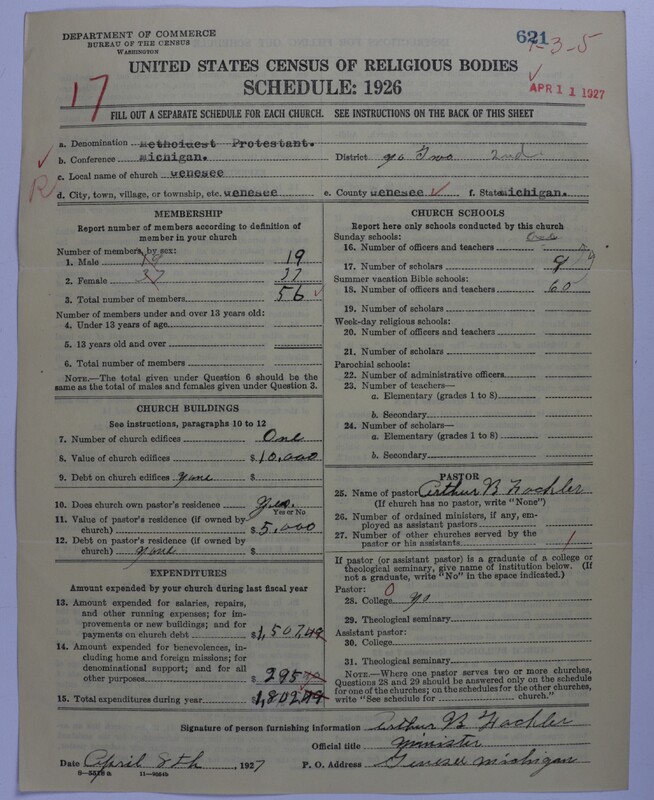 Scan of Methodist Protestant Church: 621