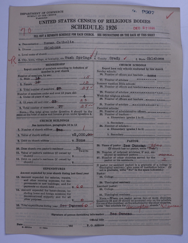 Scan of Roman Catholic Church: 9607
