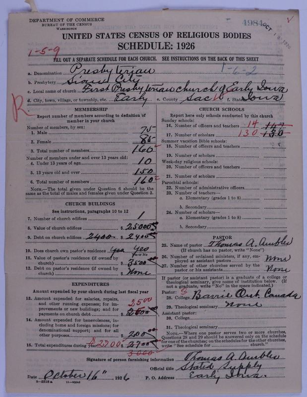 Scan of Presbyterian Church in the United States of America: 4984