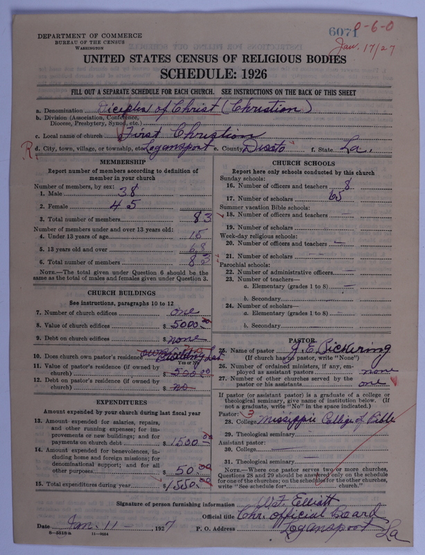 Scan of Disciples of Christ: 6071
