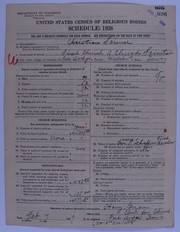 Scan of Church of Christ, Scientist: 676