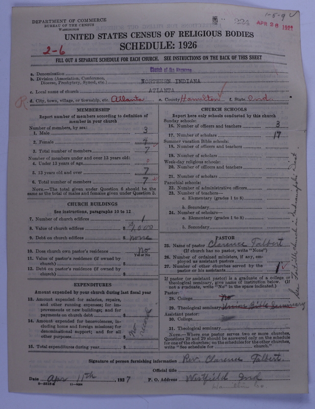 Scan of Church of the Nazarene: 224