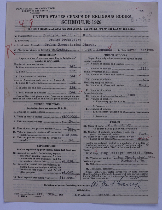 Scan of Presbyterian Church in the United States: 730