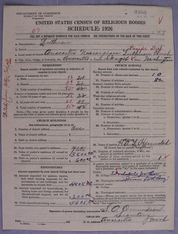 Scan of Norwegian Lutheran Church of America: 2466