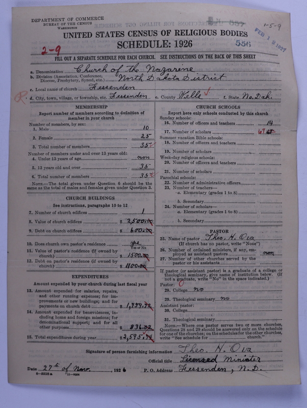 Scan of Church of the Nazarene: 556