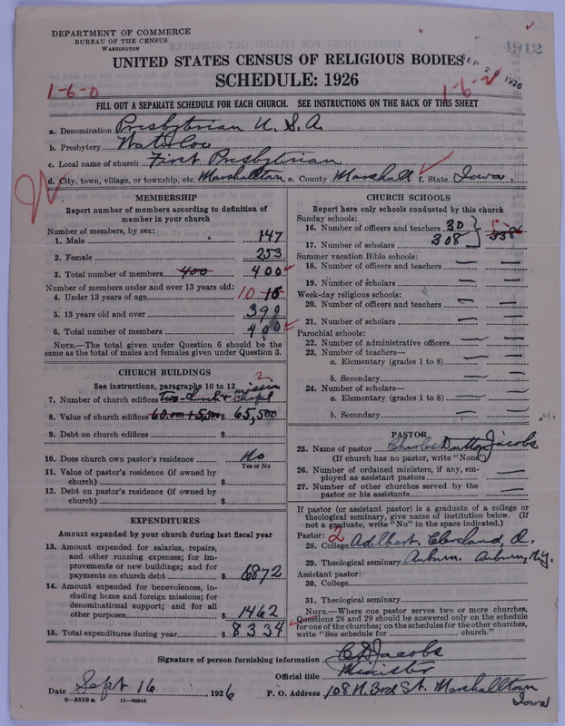 Scan of Presbyterian Church in the United States of America: 4912