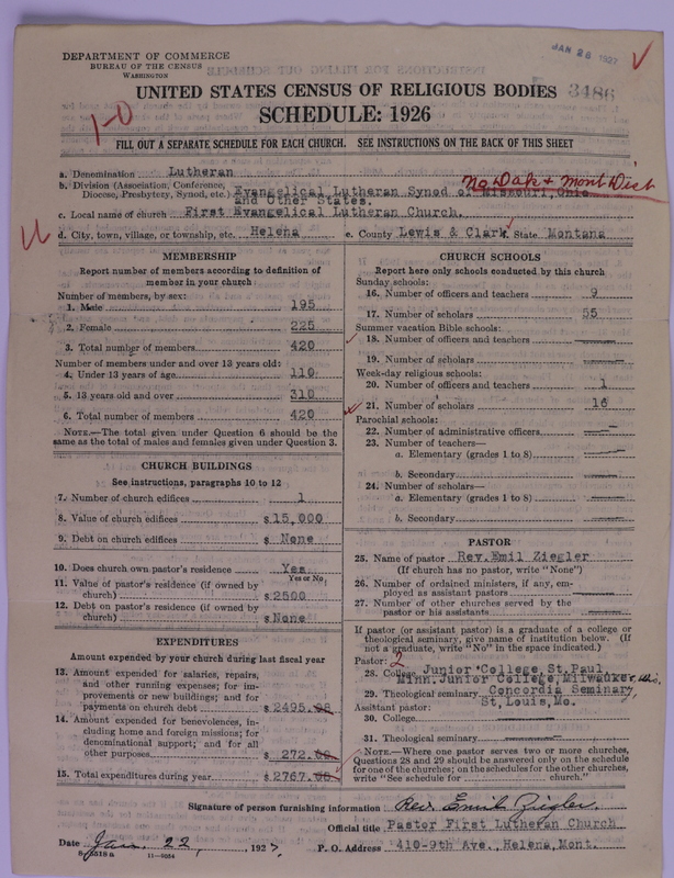 Scan of Evangelical Lutheran Synodical Conference of America: Evangelical Lutheran Synod of Missouri, Ohio, and Other States: 3486