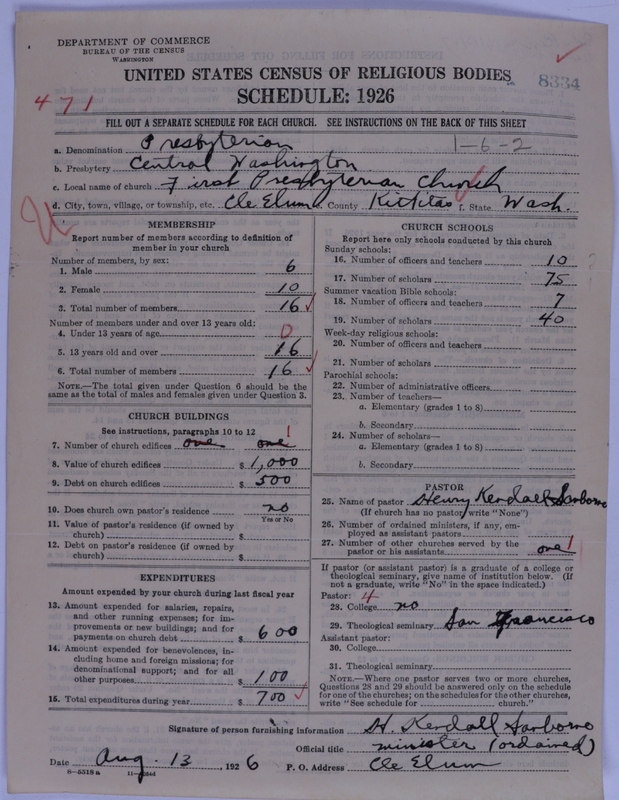 Scan of Presbyterian Church in the United States of America: 8334