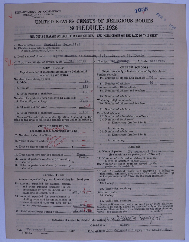 Scan of Church of Christ, Scientist: 1058