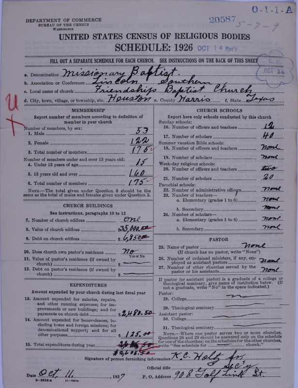 Scan of Negro Baptists: 20587