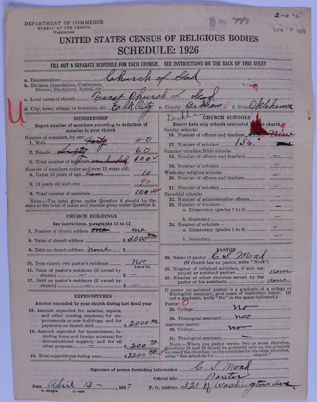 Scan of Church of God (Headquarters, Anderson, Ind.): 777