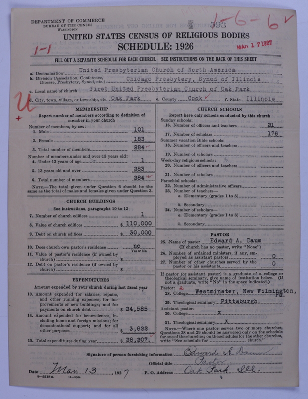 Scan of United Presbyterian Church of North America: 593