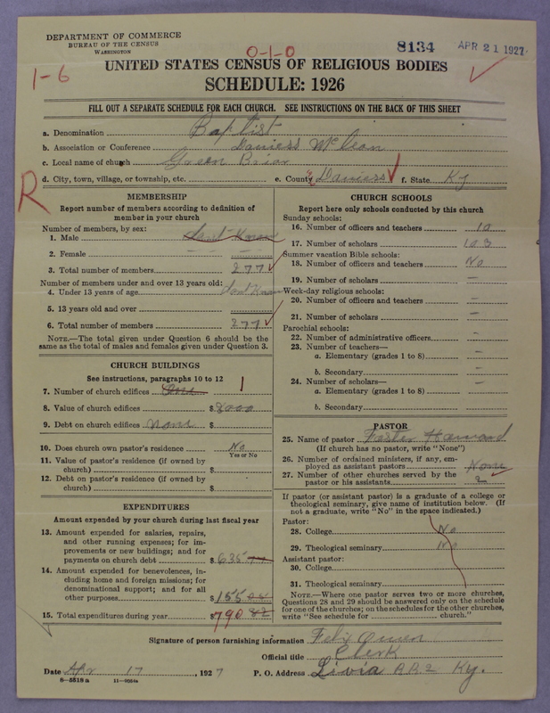 Scan of Southern Baptist Convention: 8134