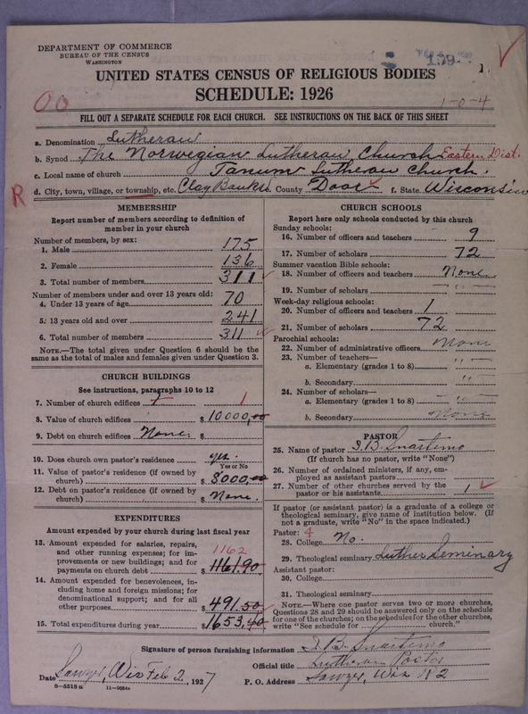 Scan of Norwegian Lutheran Church of America: 199
