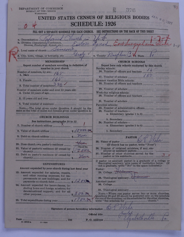 Scan of Reformed Church in the United States: 375