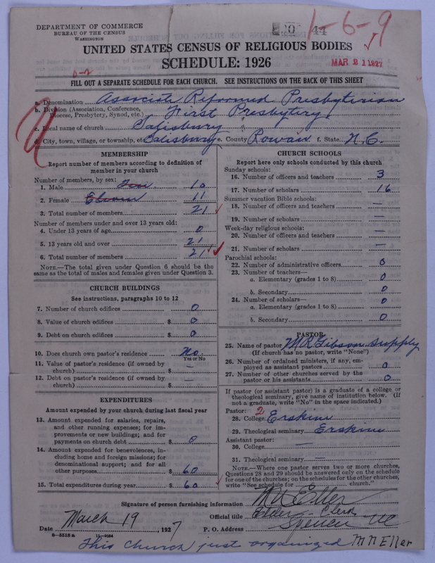 Scan of Associate Reformed Presbyterian Church: 44