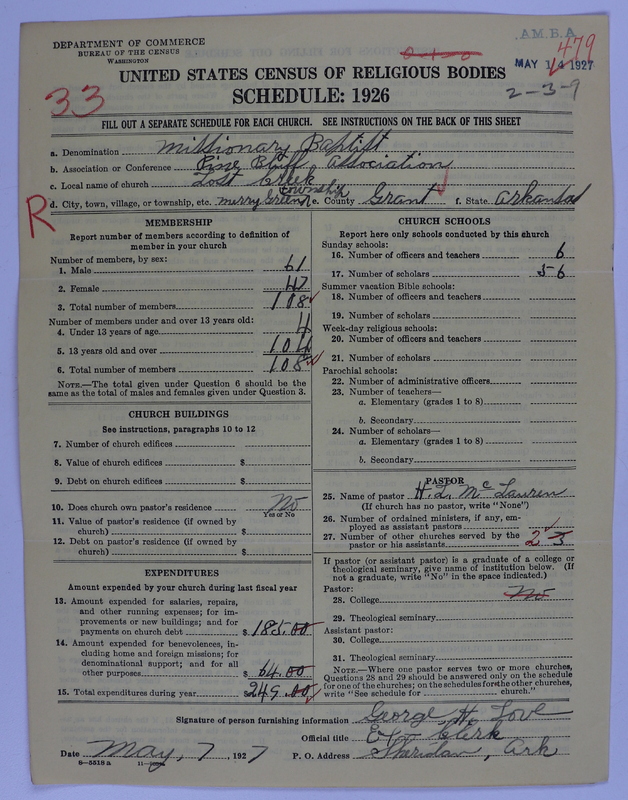 Scan of Landmark Baptist of America: 479
