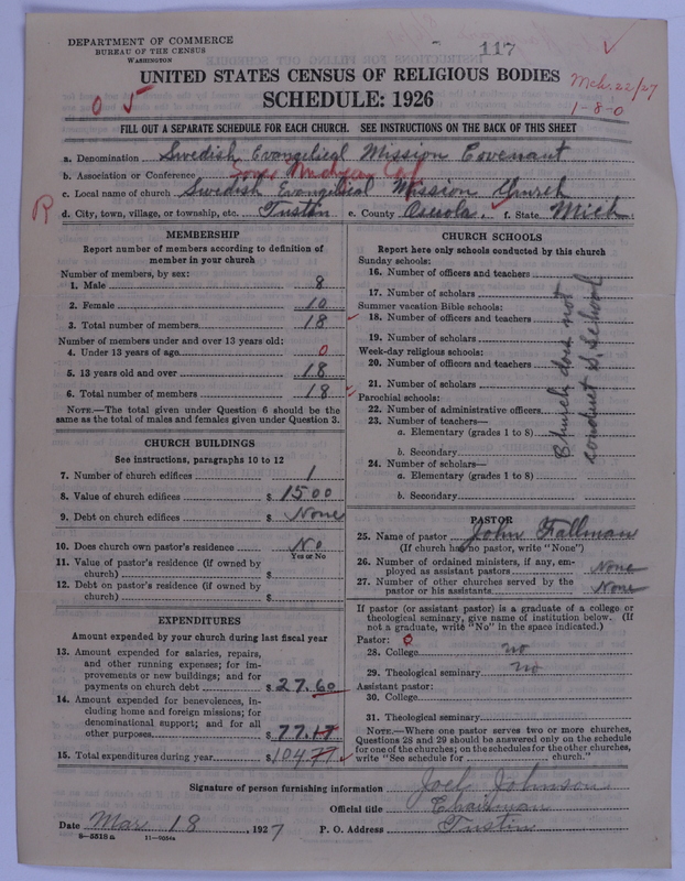 Scan of Swedish Evangelical Mission Covenant of America: 117