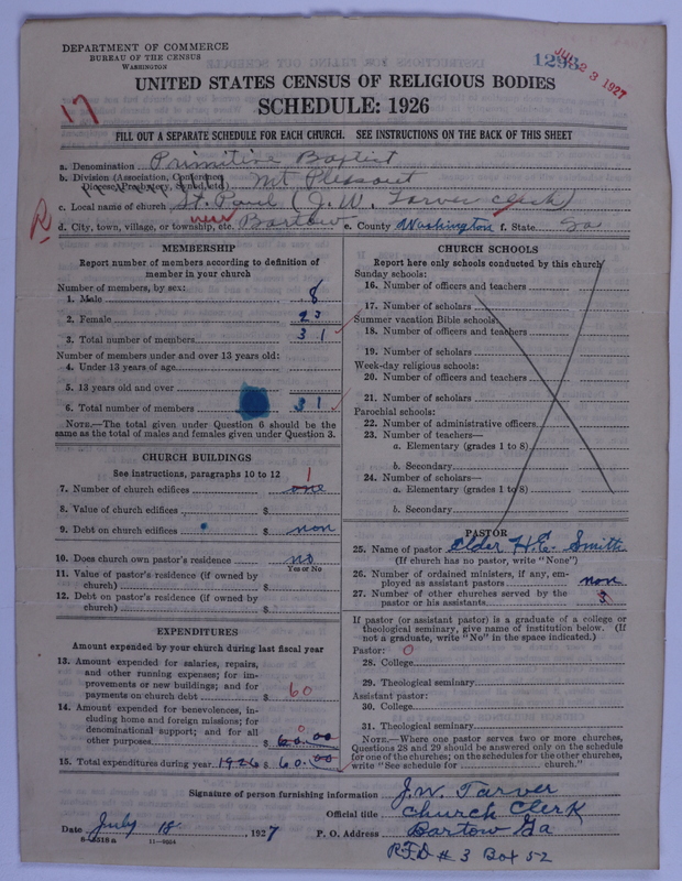 Scan of Primitive Baptists: 1293
