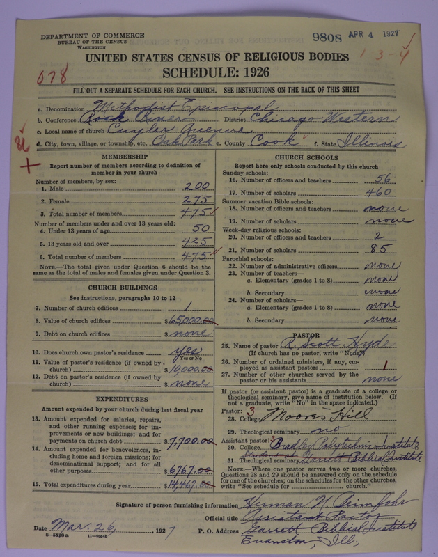 Scan of Methodist Episcopal Church: 9808