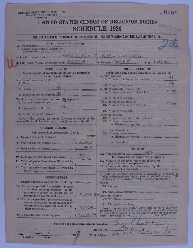 Scan of Church of Christ, Scientist: 616