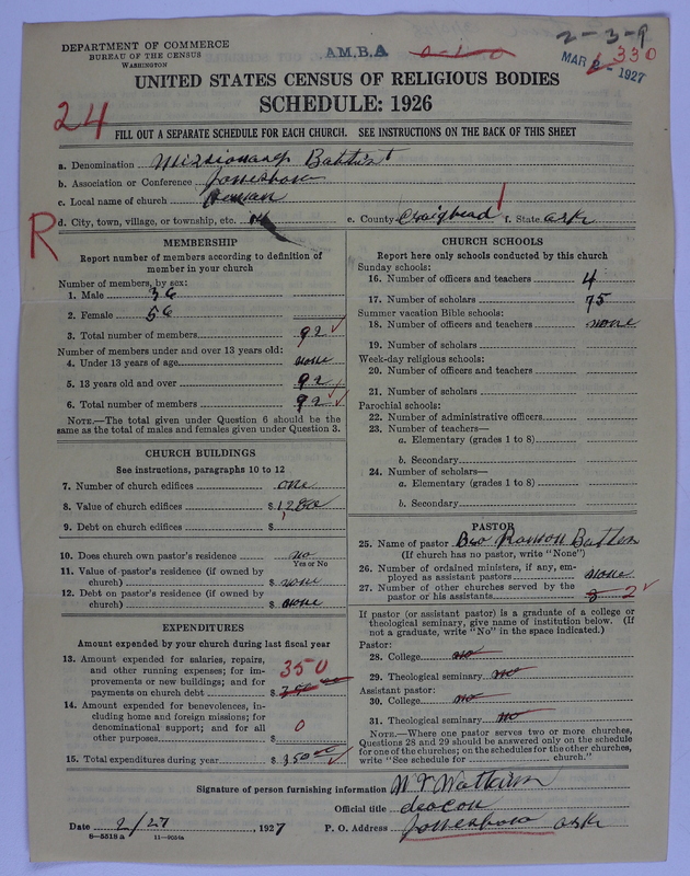 Scan of Landmark Baptist of America: 330