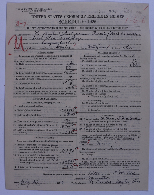 Scan of United Presbyterian Church of North America: 527