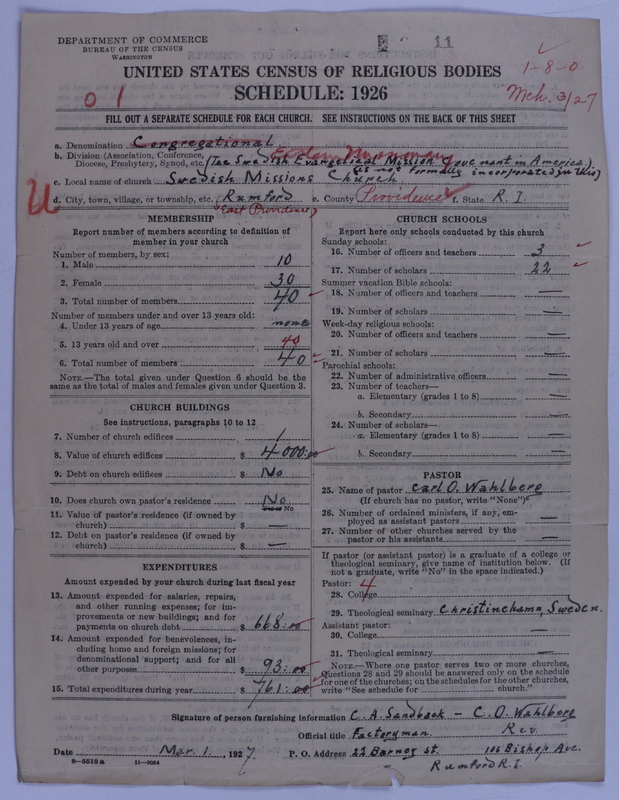 Scan of Swedish Evangelical Mission Covenant of America: 11