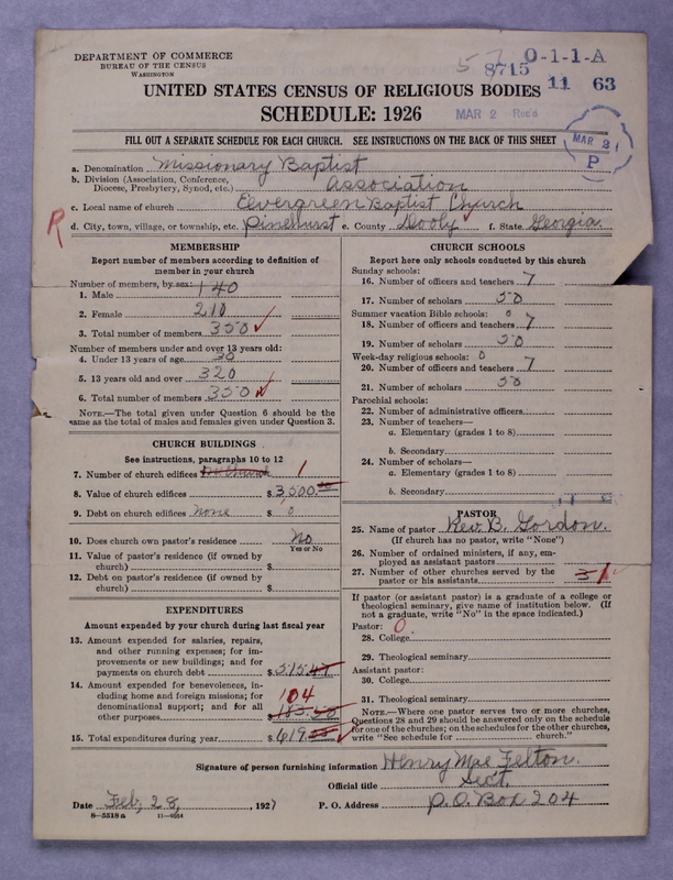Scan of Negro Baptists: 8715