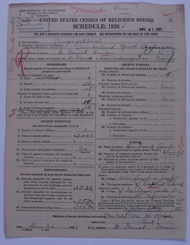 Scan of Congregational Churches: 8