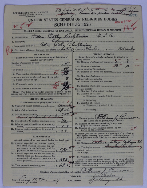 Scan of Presbyterian Church in the United States of America: 5870