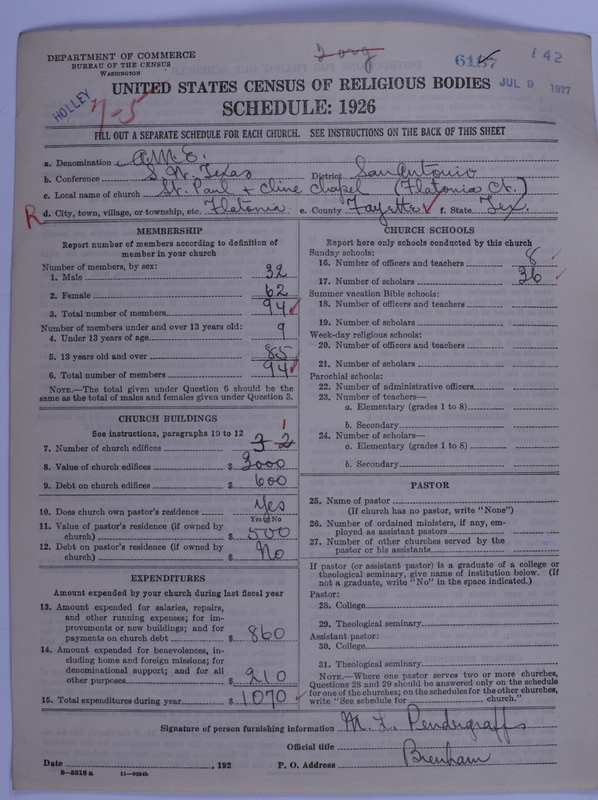 Scan of African Methodist Episcopal Church: 6187
